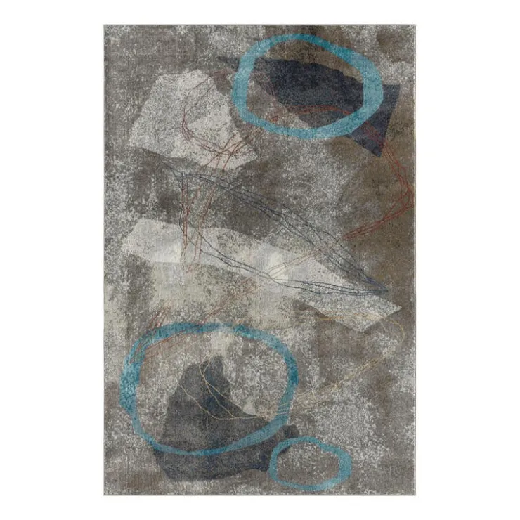 Indoor Rug - 5x8 Brown/Blue/Beige Discount