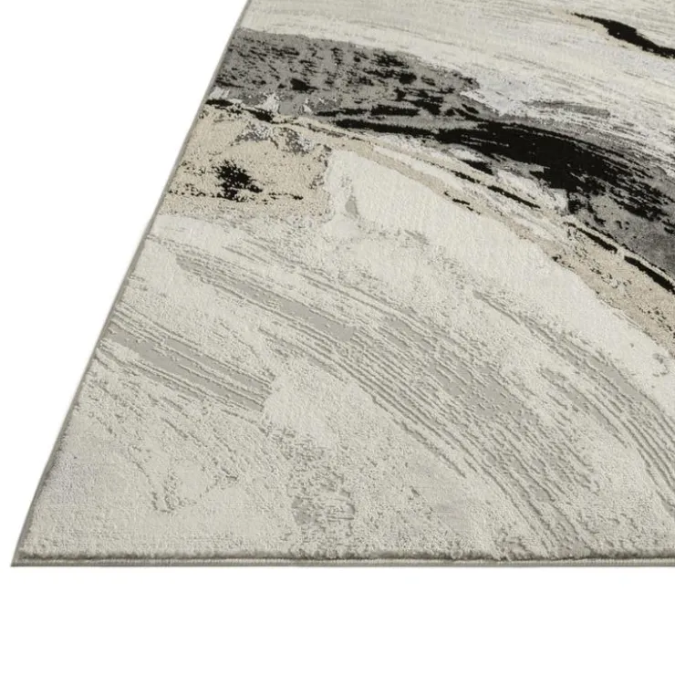 Indoor Rug - 5x8 Gris/Beige/Brun New