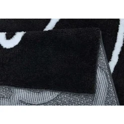 Indoor Rug - 8x10 Black / White Outlet