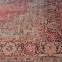 Indoor Rug - 5x7 Red/Blue/Orange Best