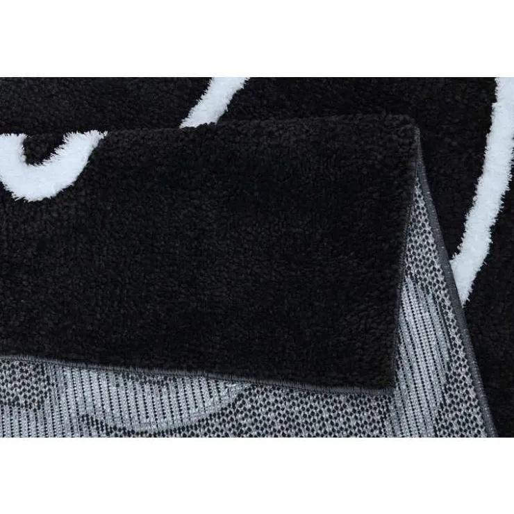 Indoor Rug - 5x8 Black / White Online