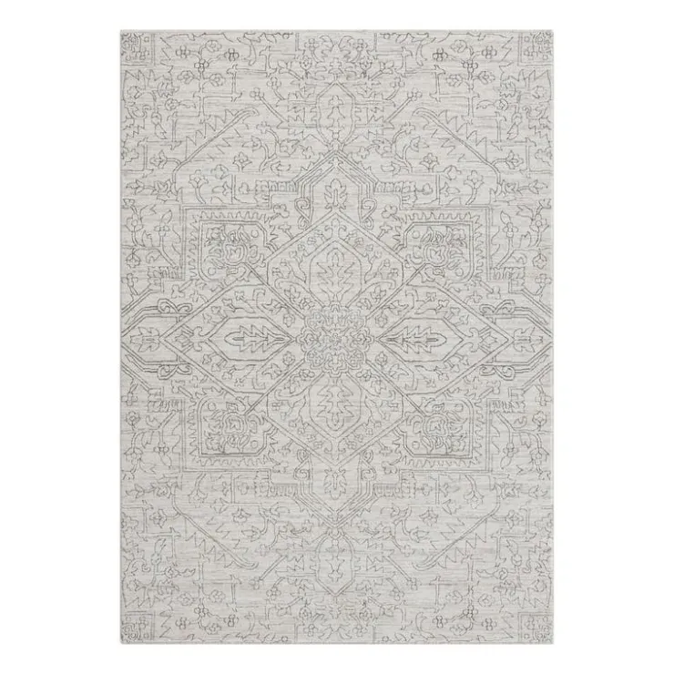 Indoor Rug - 3x5 Grey/Beige Clearance
