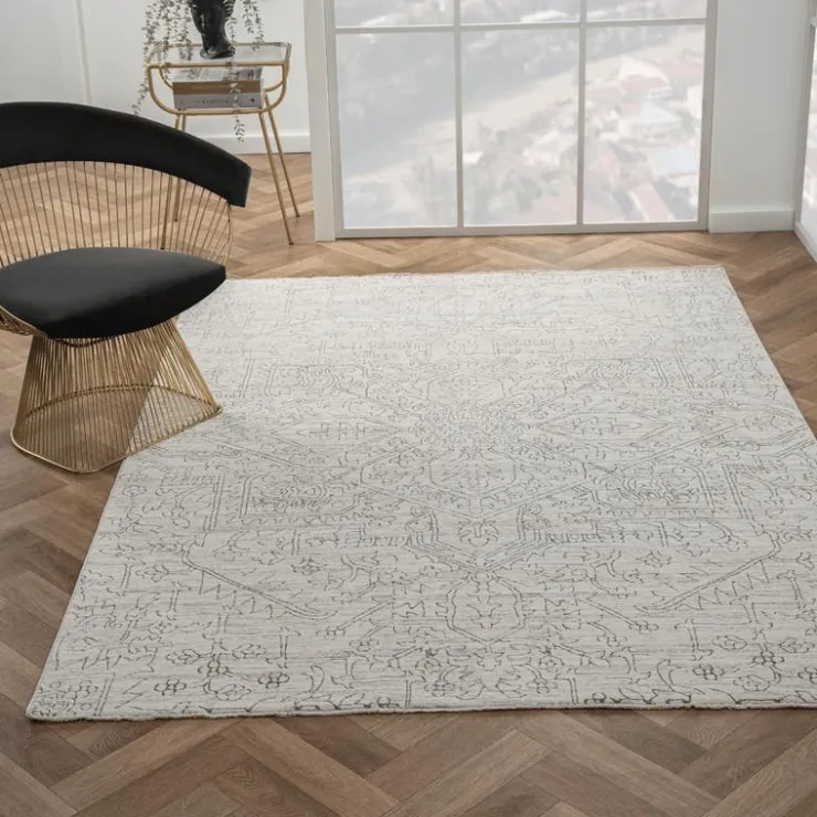 Indoor Rug - 3x5 Grey/Beige Clearance
