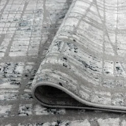 Indoor Rug - 8x10 Grey/Blue Clearance