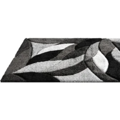 Indoor Rug - 5x8 Grey/Black Discount