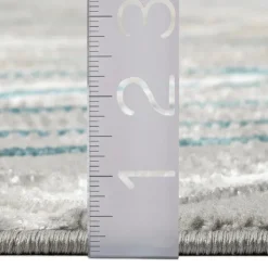 Indoor Rug - 8x10 Grey/Gold/Blue