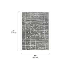 Indoor Rug - 3x5 Grey/Beige Online