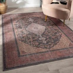Indoor Rug - 8x10 Red/Blue/Orange Discount