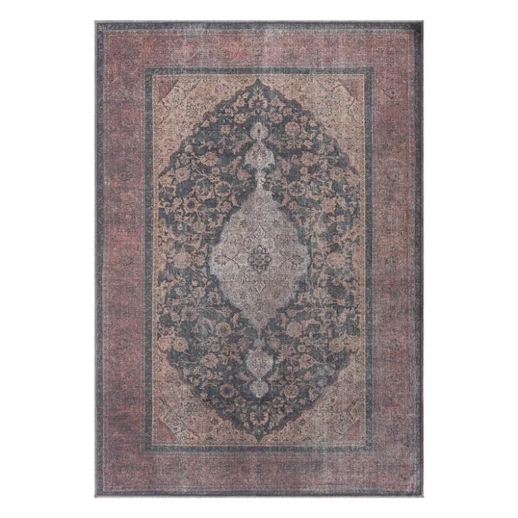 Indoor Rug - 6x9 Red/Blue/Orange Hot