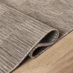 Indoor/Outdoor Rug - 5 x 7 ft Grey-black Sale