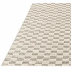 Indoor/Outdoor Rug - 10 x 13 ft Grey-black New