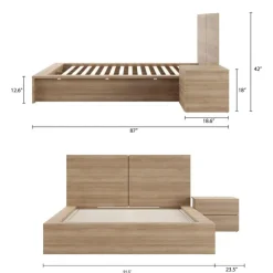Nexera King Bedroom Set (78