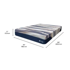 ZedBed King Firm Mattress with Pocket Coils - 78