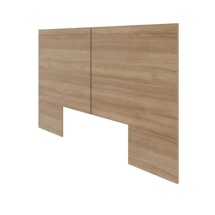 Nexera King Headboard (78") - Brown Oak