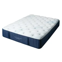 Dreamstar King Medium-FirmMemory Foam Mattress-in-a-Box - 78" Quilted Blue/White Online