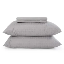 King Microfibre Bed Sheet Set - Cement Grey Best