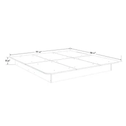 SUA-V King Platform Bed (78") Clearance