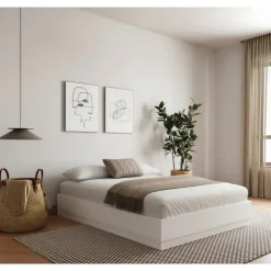 Nexera King Platform Bed (78