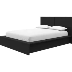 Nexera King Platform Bed with Headboard (78