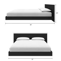 Nexera King Platform Bedroom Set (78