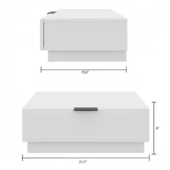 Nexera King Platform Bedroom Set (78