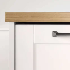 Meubles South Shore Kitchen Island - South Shore White and Maple Nutmeg Best