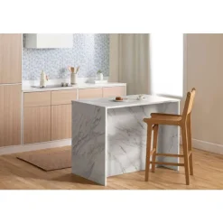 Meubles South Shore Kitchen Island - South Shore White Hot
