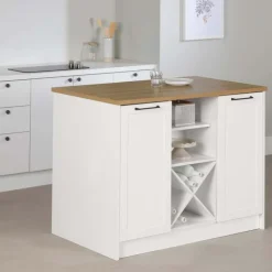 Meubles South Shore Kitchen Island - South Shore White Best