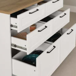 Meubles South Shore Kitchen Island - South Shore White Best