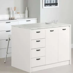 Meubles South Shore Kitchen Island - South Shore White Best