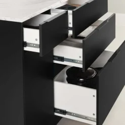 Meubles South Shore Kitchen Island - South Shore Black Outlet