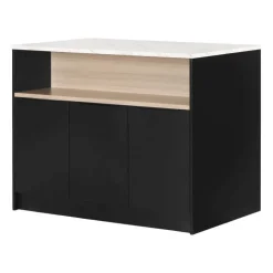 Meubles South Shore Kitchen Island - South Shore Black Outlet