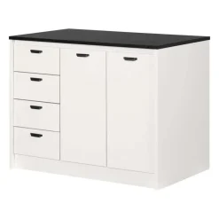 Meubles South Shore Kitchen Island - South Shore Black Hot