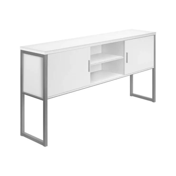 Monarch 72"l office hutch - White Hot