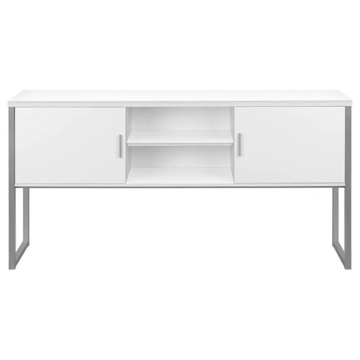 Monarch 72"l office hutch - White Hot