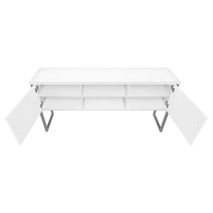 Monarch 72"l office hutch - White Hot