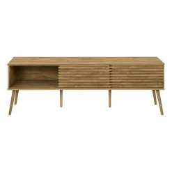 Monarch 72"l tv stand - Walnut Discount