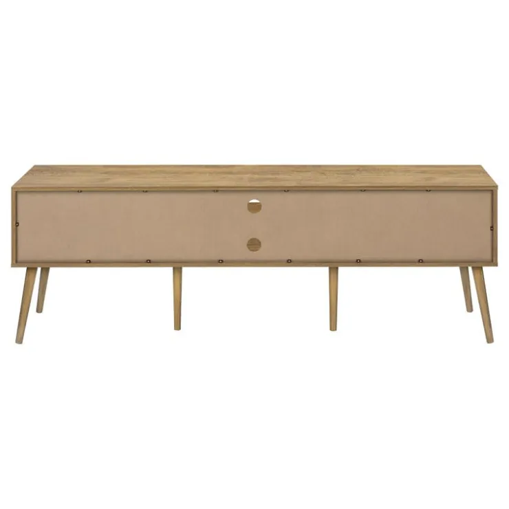 Monarch 72"l tv stand - Walnut Discount