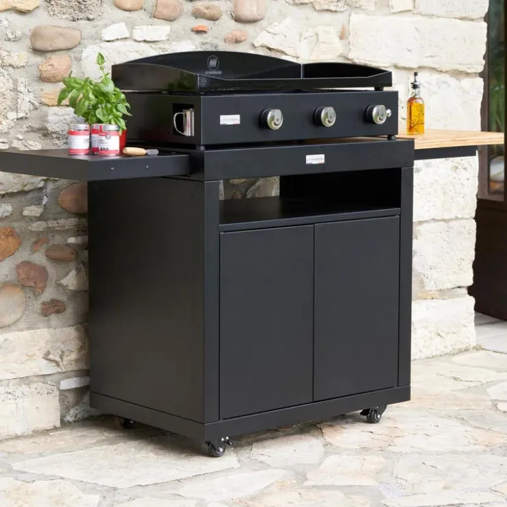 LEMAR Le Marquier Pure 375 Gas Plancha - 24 566 BTU Black Outlet