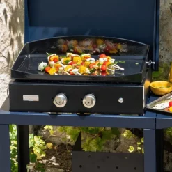 LEMAR Le Marquier Pure 260 Gas Plancha - 18 425 BTU Black Hot