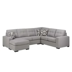 Sofa By Fancy Left Sectional Grey New