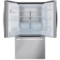 LG 26 Cu Ft 36 In Refrigerator Bottom Freezer, French door - LRFXC2606S Stainless Steel Sale