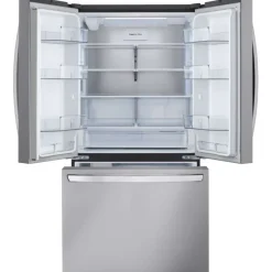 LG 31.7 Cu Ft 36 In Refrigerator Bottom Freezer, French door - LRFLS3206S Stainless Steel Hot