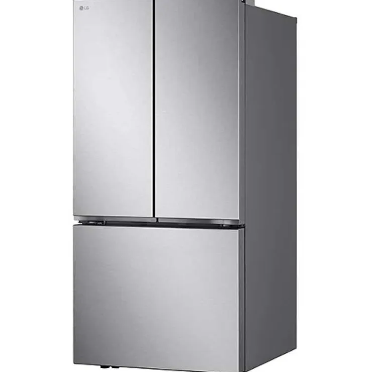 LG 25 Cu Ft 33 In Refrigerator Bottom Freezer, French door - LF25S6200S Stainless Steel