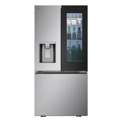 LG 25 Cu Ft 33 In Refrigerator Bottom Freezer, French door - LF25S6560S Stainless Steel Outlet