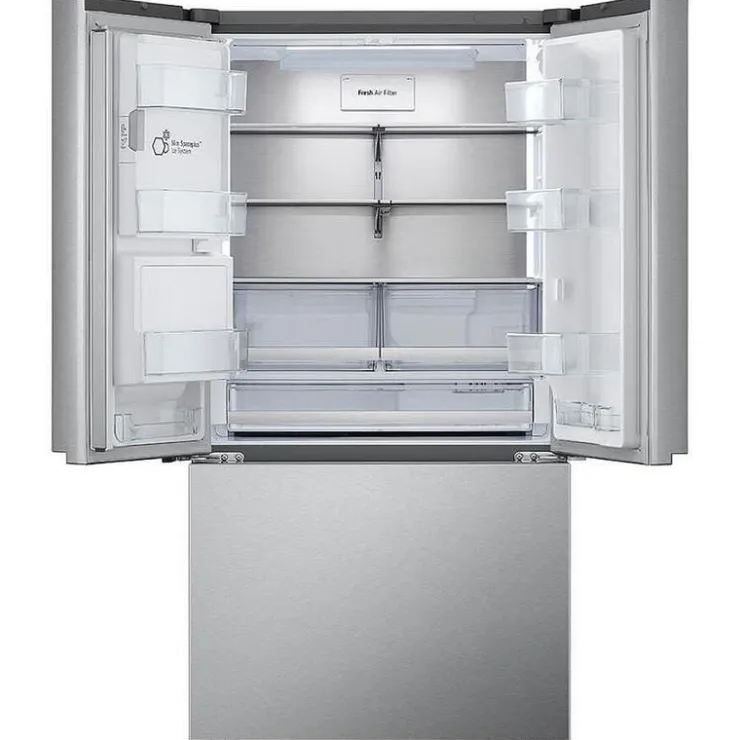 LG 30,7 Cu Ft 36 In Refrigerator Bottom Freezer, French door - LRYXS3106S Stainless Steel Online