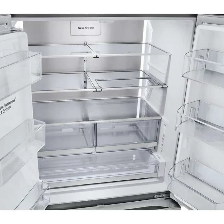 LG 30,7 Cu Ft 36 In Refrigerator Bottom Freezer, French door - LRYXS3106S Stainless Steel Online
