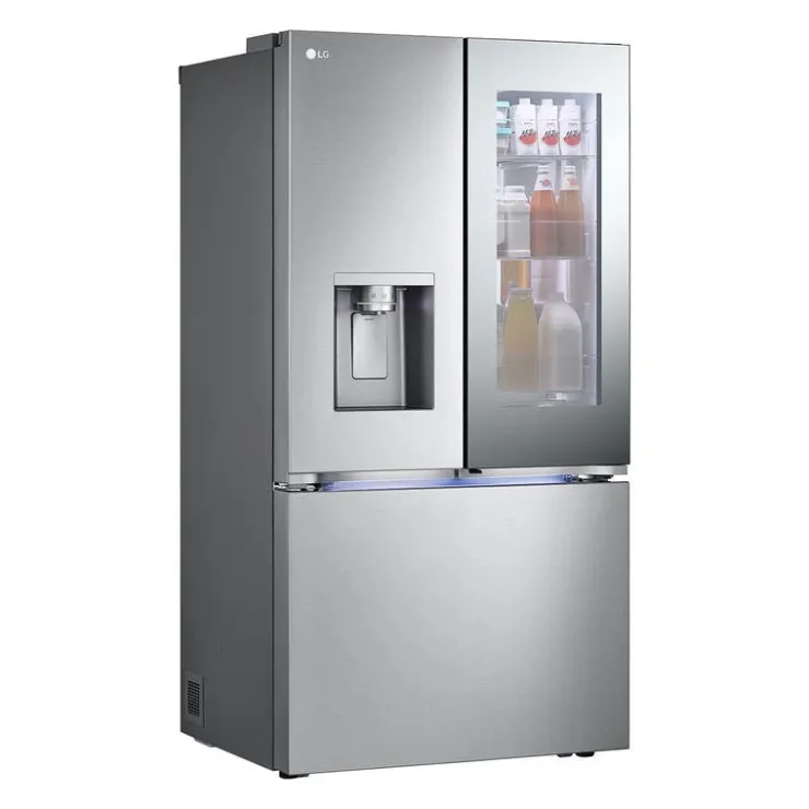LG 31 Cu Ft 36 In Refrigerator Bottom Freezer, French door - LRYKS3106S Stainless Steel Discount