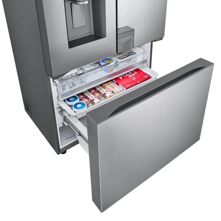 LG 31 Cu Ft 36 In Refrigerator Bottom Freezer, French door - LRYKS3106S Stainless Steel Discount
