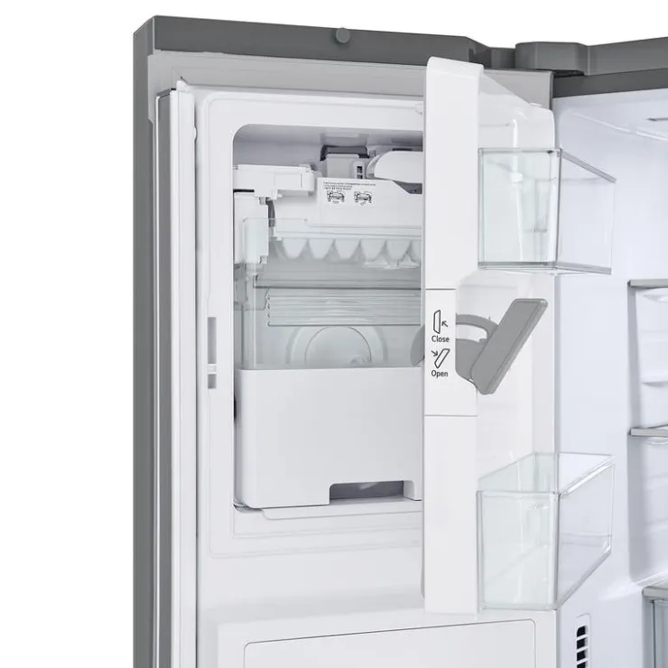 LG 31 Cu Ft 36 In Refrigerator Bottom Freezer, French door - LRYKS3106S Stainless Steel Discount
